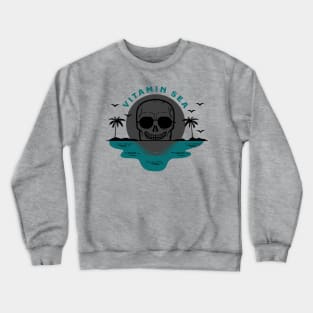 vitamin sea skull Crewneck Sweatshirt